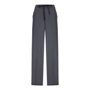 Prada Women Wool And Mohair Sports Trousers